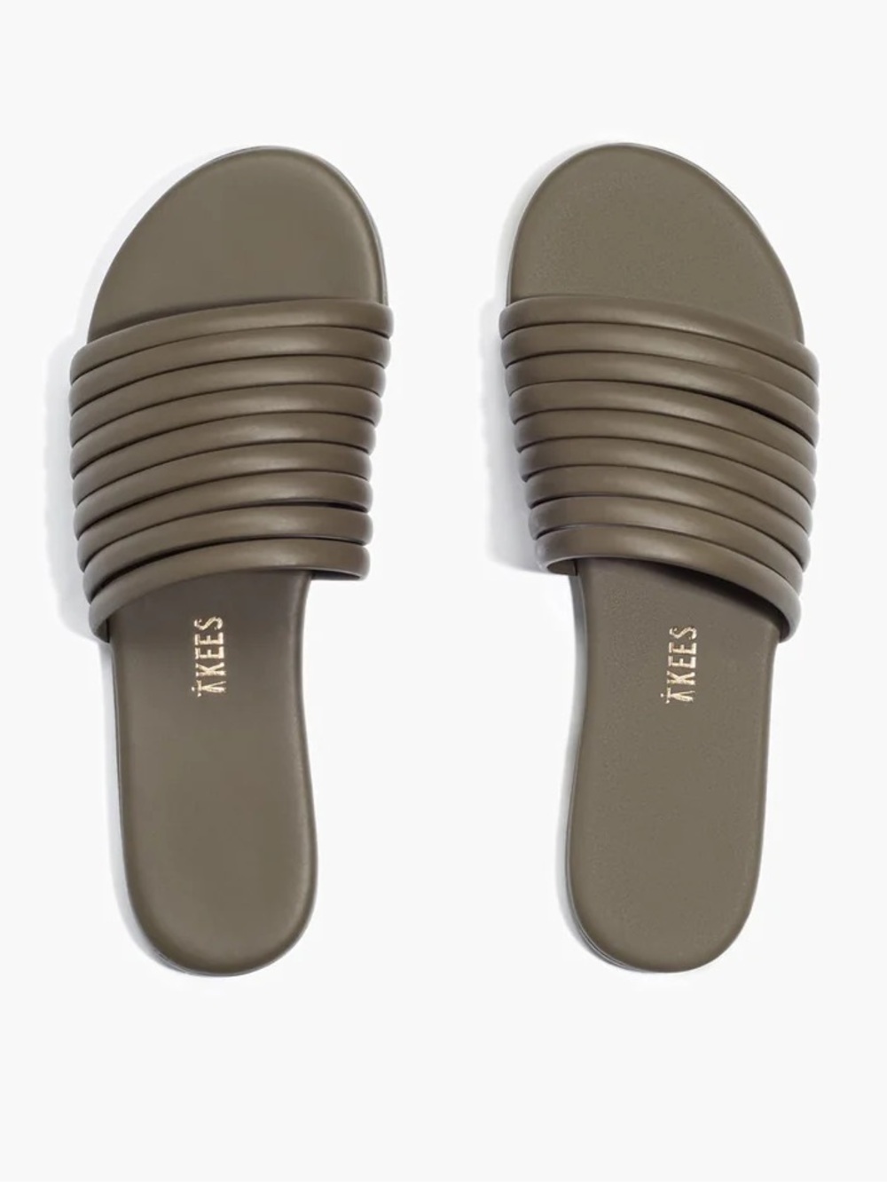 Tkees Caro Leather Slide Sandals